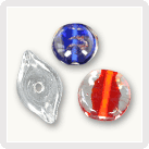Craft Glass Coin Beads