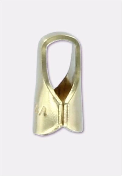 2mm Inner DiameterID 2mm 14k Gold Filled 2mm x 6mm Round Cord EndsEnd Caps for Leather 120 14k Hallmark 2, 6, 10, 16, 20 pcs