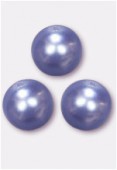 6mm Czech Smooth Round Pearls Lilac x12