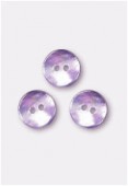 Shell Button 12 mm Purple x100