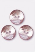 Shell Button 18 mm Pink x100