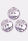 Shell Button 18 mm Purple x100