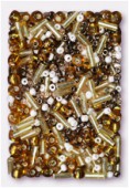 Seed Beads - Marron Glace Mix x20g