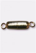 20x5mm Gold Plated Barrel Clasp x1