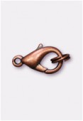 12x7mm Antiqued Copper Plated Lobster Clasp x1