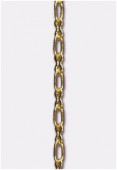 2mm Gold Plated Fancy Link Chain x20 cm