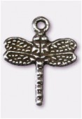 15x20mm Antiqued Silver Plated Dragonfly Charms Pendant x2
