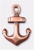 10x15mm Antiqued Copper Plated Anchor Charms Pendant x2