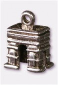 10x15mm Antiqued Silver Plated Triumphal Arch Charms Pendant x2