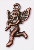 12x23mm Antiqued Copper Plated Angel Charms Pendant x2