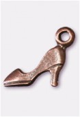 13x14mm Antiqued Copper Plated Pumps Charms Pendant x4