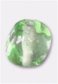 Glass Beads Pale Green x8