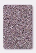 Delica Miyuki 11/0 Opaque Purple AB Miyuki Beads x10g