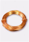 Aluminium Craft Wire Copper Color x12m
