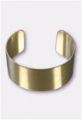 Brass Bracelet Cuff Flat x1