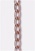 11x6mm Antiqued Copper Oval Cable Chain x20cm