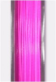 Nylon Coated Metallized Wire Cable Pink x10m