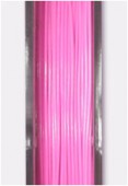 Nylon Coated Metallized Wire Cable Light Pink x10m