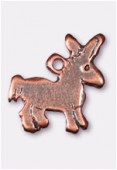 20x17mm Antiqued Copper Plated Donkey Charms x2
