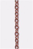 2x1.6mm Antiqued Copper Plated Flat Cable Chain x20cm