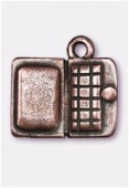 18x20mm Antiqued Copper Plated Computer Charms Pendant x1