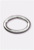 .925 Sterling Silver Open Oval Jump Ring 3,5x5,3mm x2