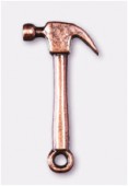 25x13mm Antiqued Copper Plated Hammer  Charms Pendant x2