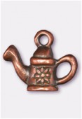 20x16mm Antiqued Copper Plated Tea Pot Charms Pendant x1