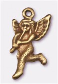 12x23mm Antiqued Brass Plated Angel Charms Pendant Charms x2