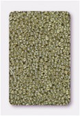 2mm Shiny Silver Czech Seed Beads x20g