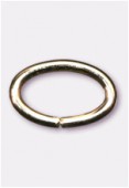 14K Gold Filled Open Oval Jump Ring 4.9x7.6mm 19G (0.89mm) x2