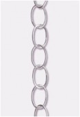 .925 Sterling Silver Oval Link Chain 12.5 x19.5mm x10cm