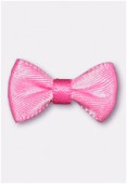 20x12mm Pink Satin Bow Tie x4