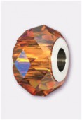 14mm  Austrian Crystals Becharmed Briolette 5948 Crystal Copper x1