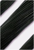 2mm Black Leather Cord x1m