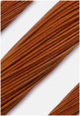 1.3mm Rust Leather Cord x1m