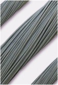 2mm Gray Leather Cord x1m