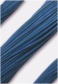 2mm Blue Leather Cord x1m