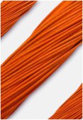 2mm Orange Leather Cord x1m