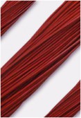 2mm Red Leather Cord x1m