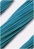 2mm Turquoise Leather Cord x1m