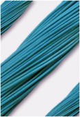1.3mm Turquoise Leather Cord x1m