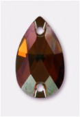 12x7mm Austrian Crystals Drop Sew On Stone 3230 Crystal Copper F x1
