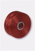 S-Lon Beadworking Thread 0.20mm Red x68.58m