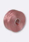 S-Lon Beadworking Thread 0.20mm Pink x68.58m