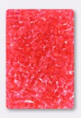 2.6mm Sol-gel Pink Czech Cube Seed Beads x20g