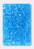 2.6mm Sol-Gel Aqua Czech Cube Seed Beads x20g
