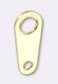 8mm Gold Plated Japanese Quality Tag x500