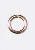 14K Rose Gold Filled Open Jump Rings 4mm x4