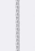 .925 Sterling Silver Flat Cable Chain1.8x1mm x 10cm